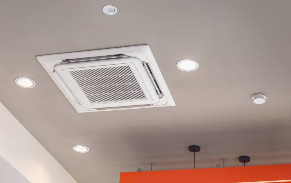 Ducted AC outdoor unit installation